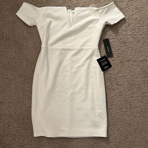 Brand NEW Lulus white cocktail dress